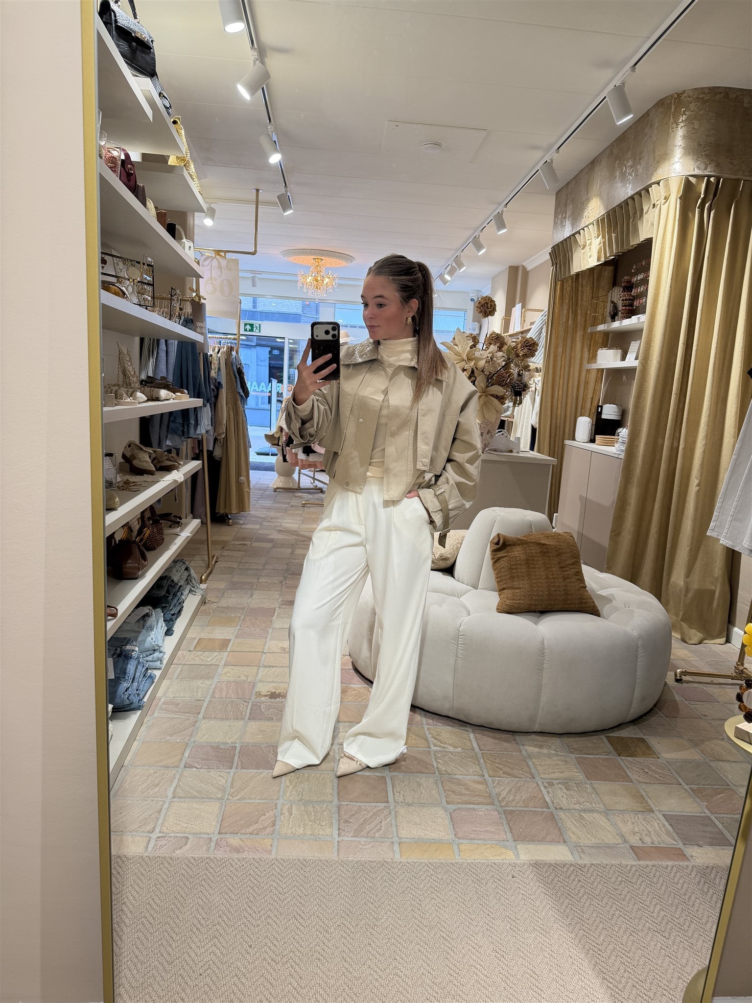 Jacket Emelia Beige