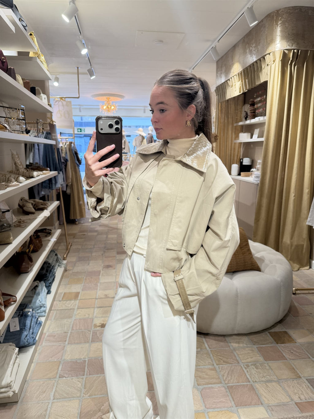 Jacket Emelia Beige