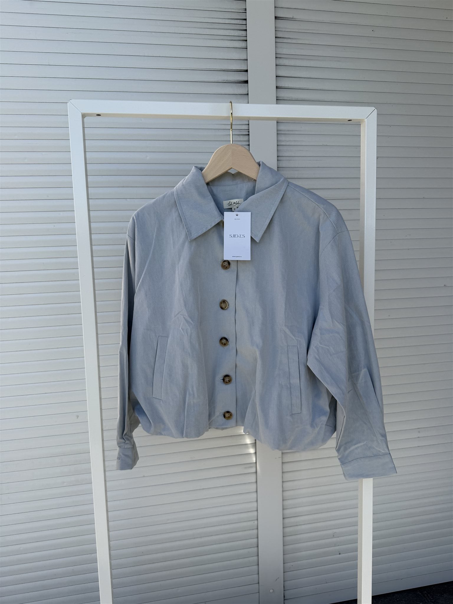 Jacket Francesca Lichtblauw