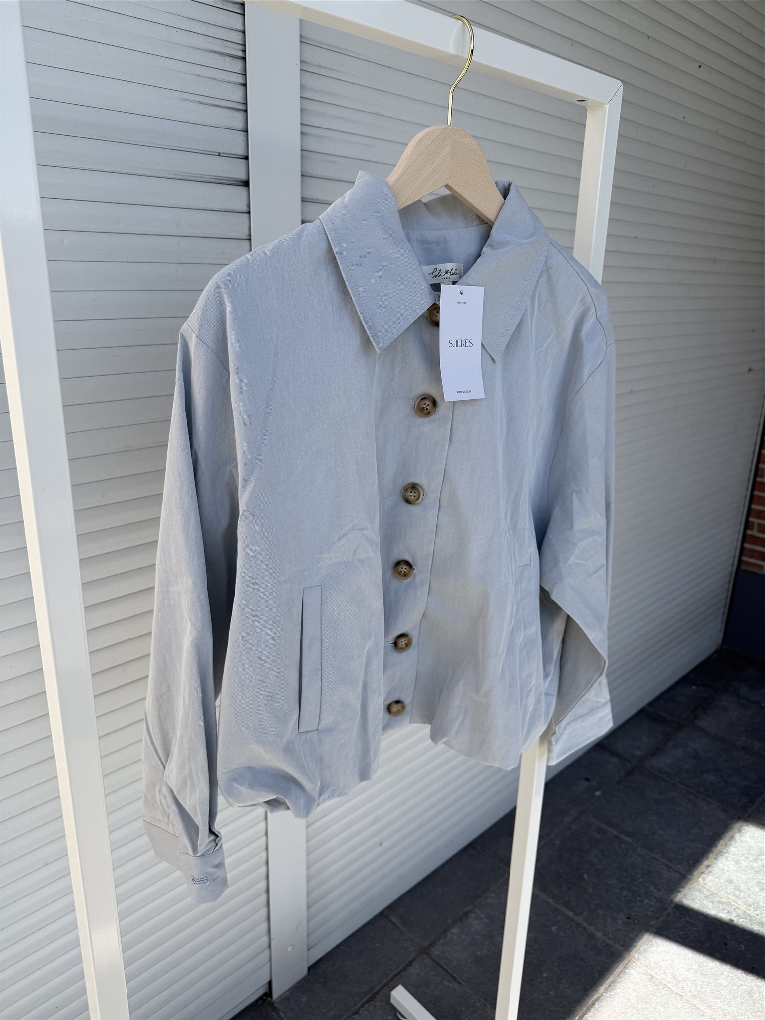 Jacket Francesca Lichtblauw