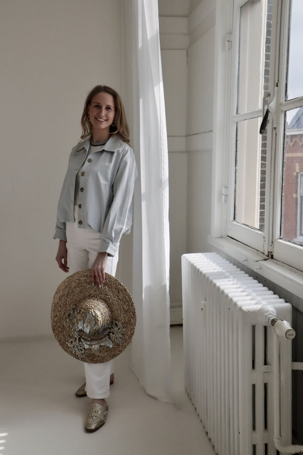 Jacket Francesca Lichtblauw