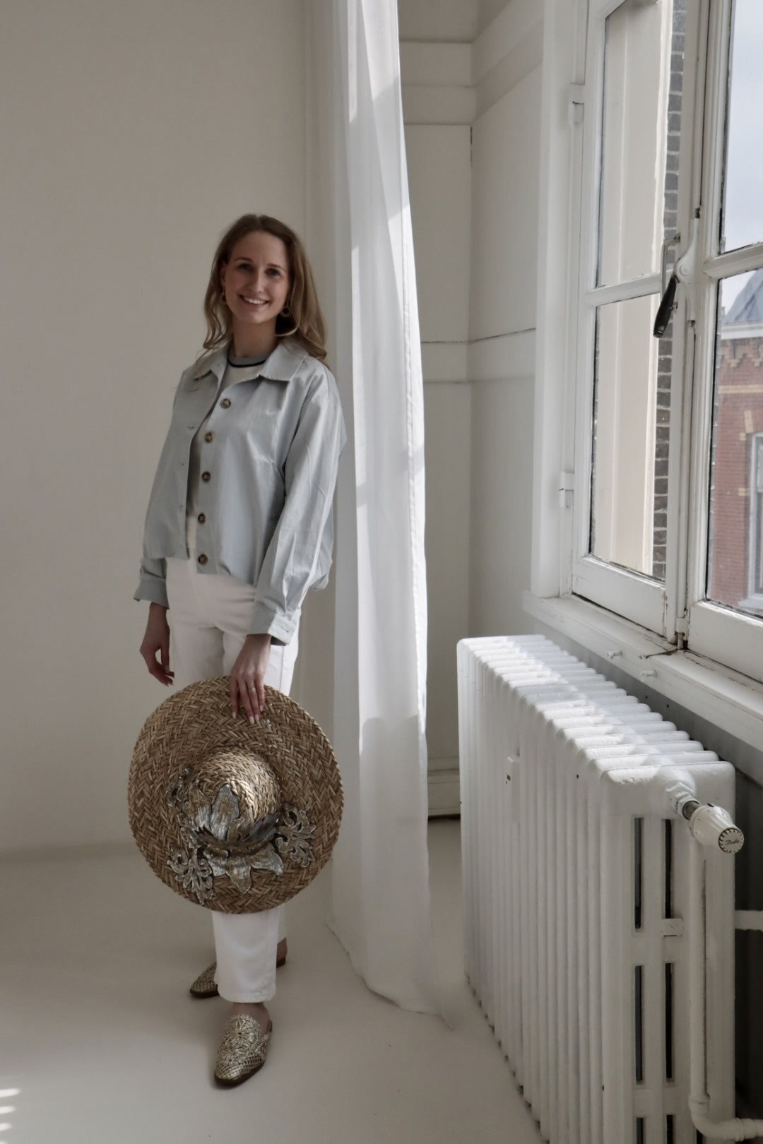 Jacket Francesca Lichtblauw