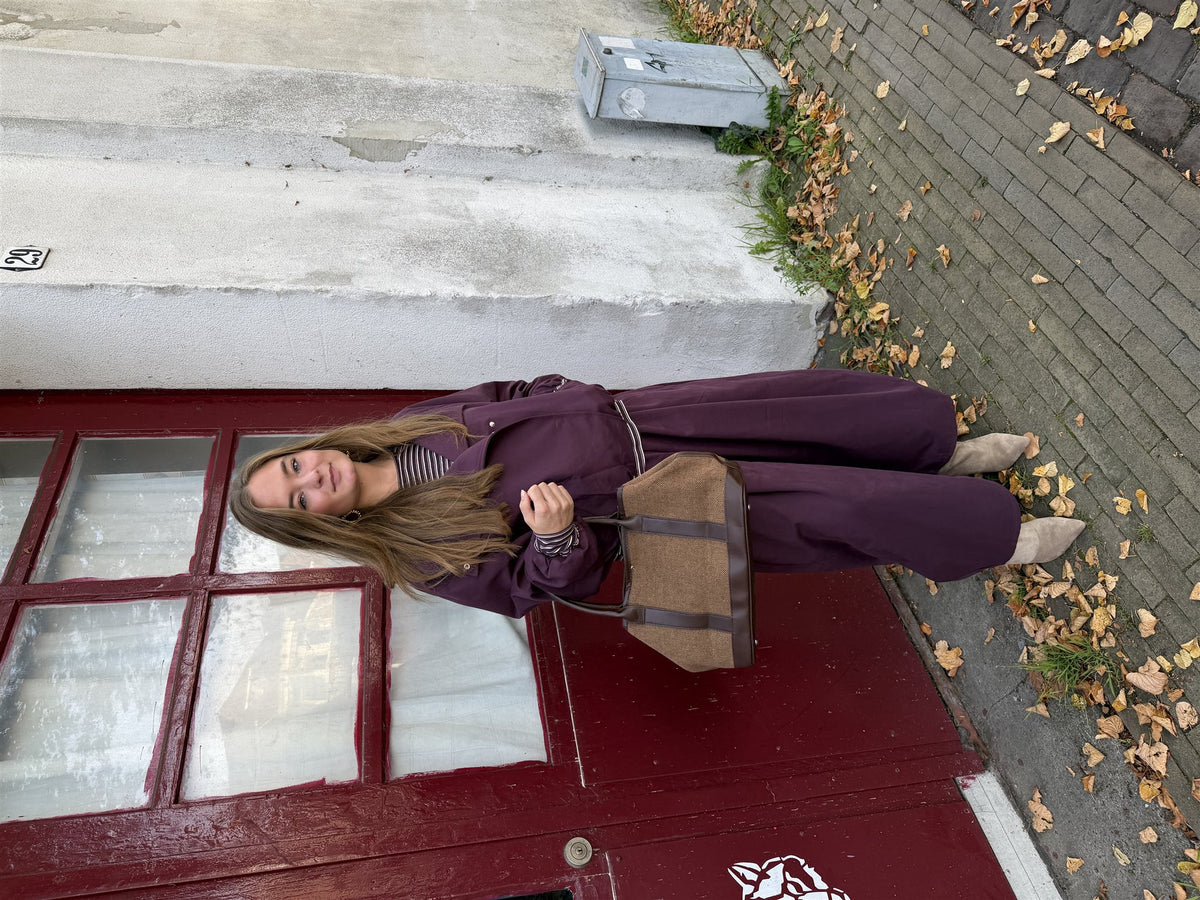 Jacket Gina Aubergine