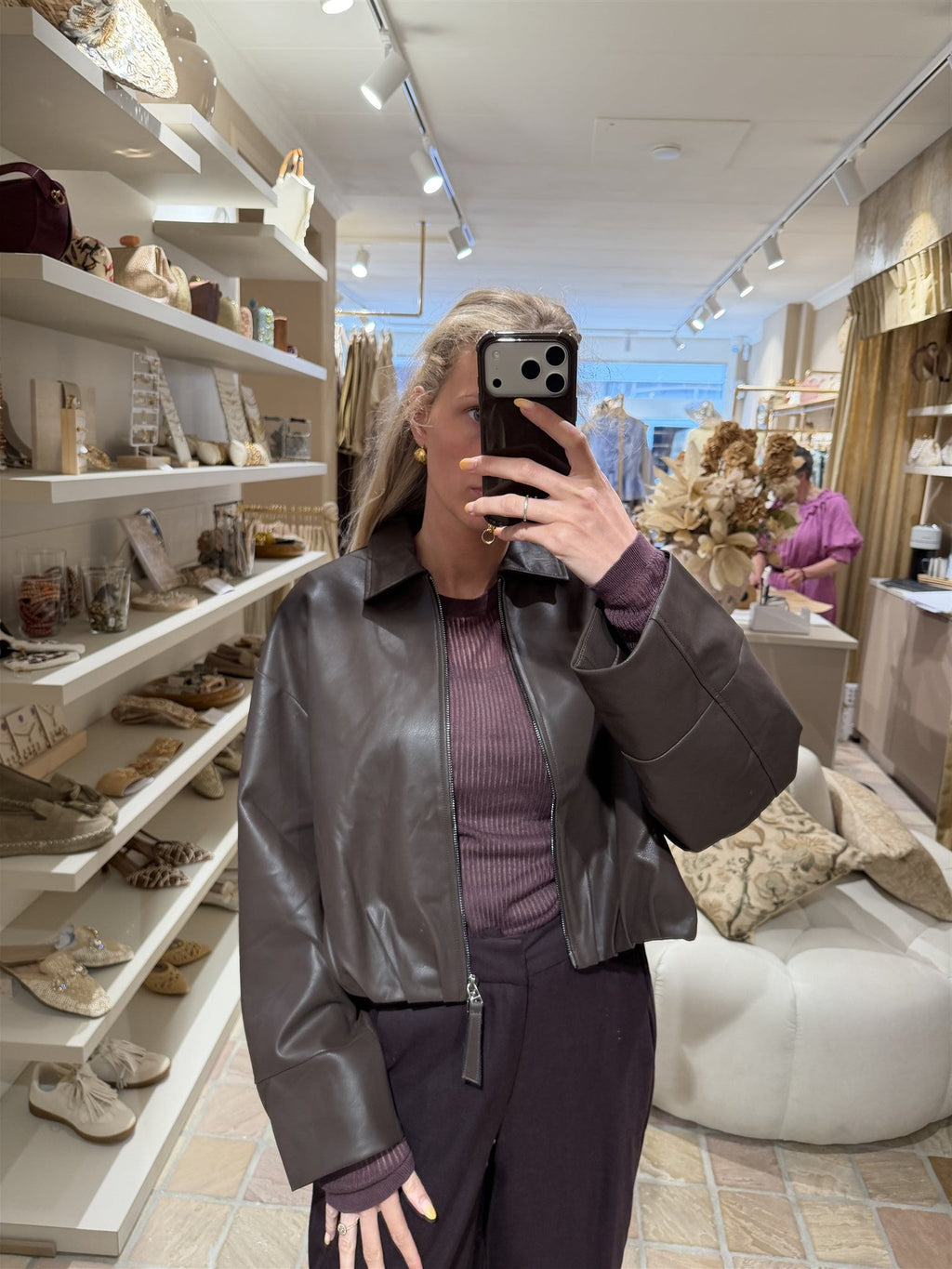 Jacket Iliana Bruin
