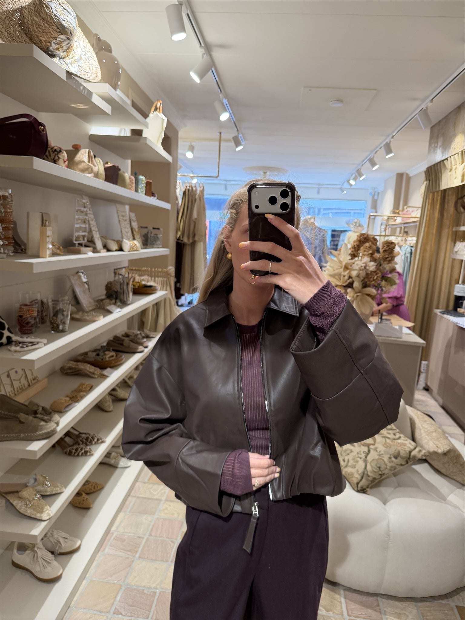 Jacket Iliana Bruin