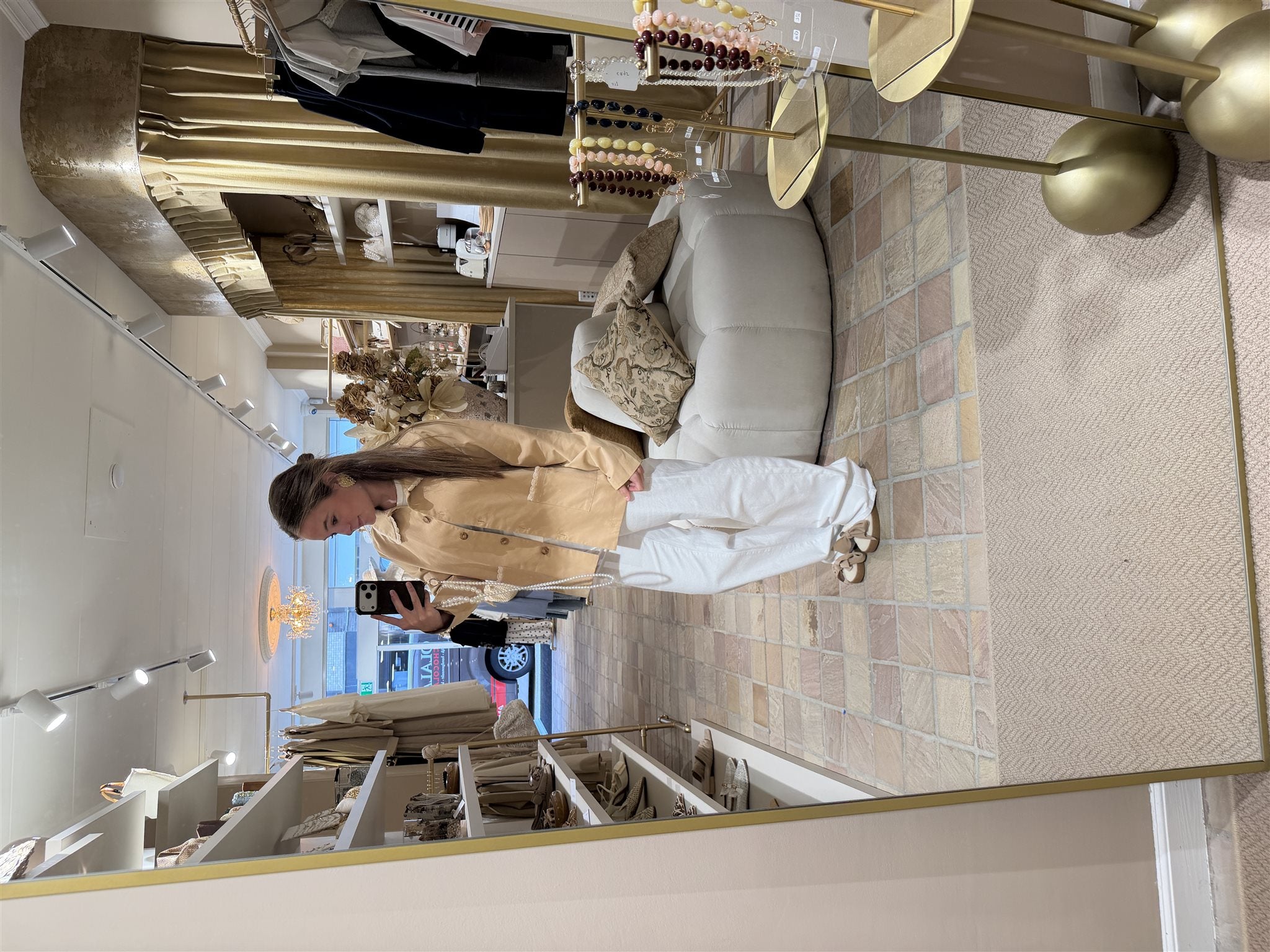 Jacket Luciana Camel