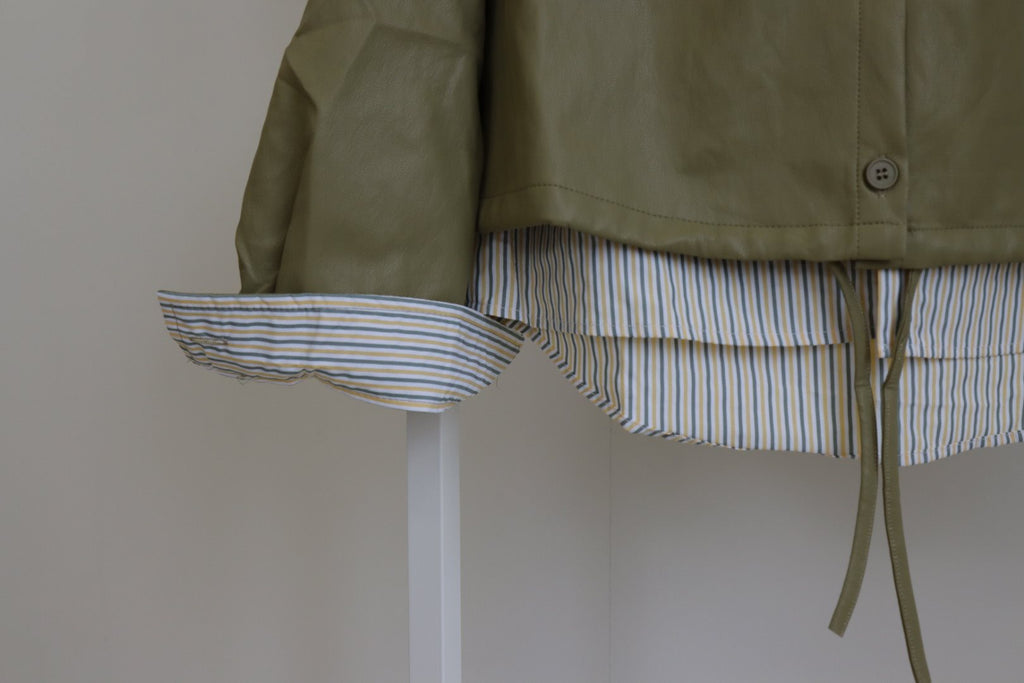 Jacket Wina Olijfroen