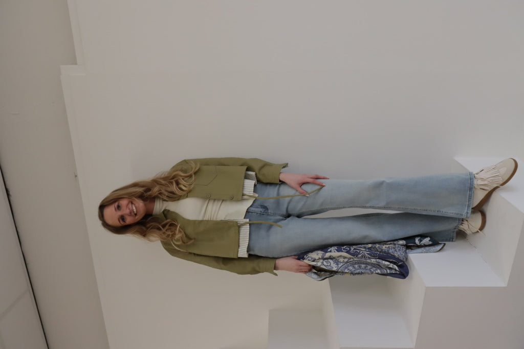 Jacket Wina Olijfroen