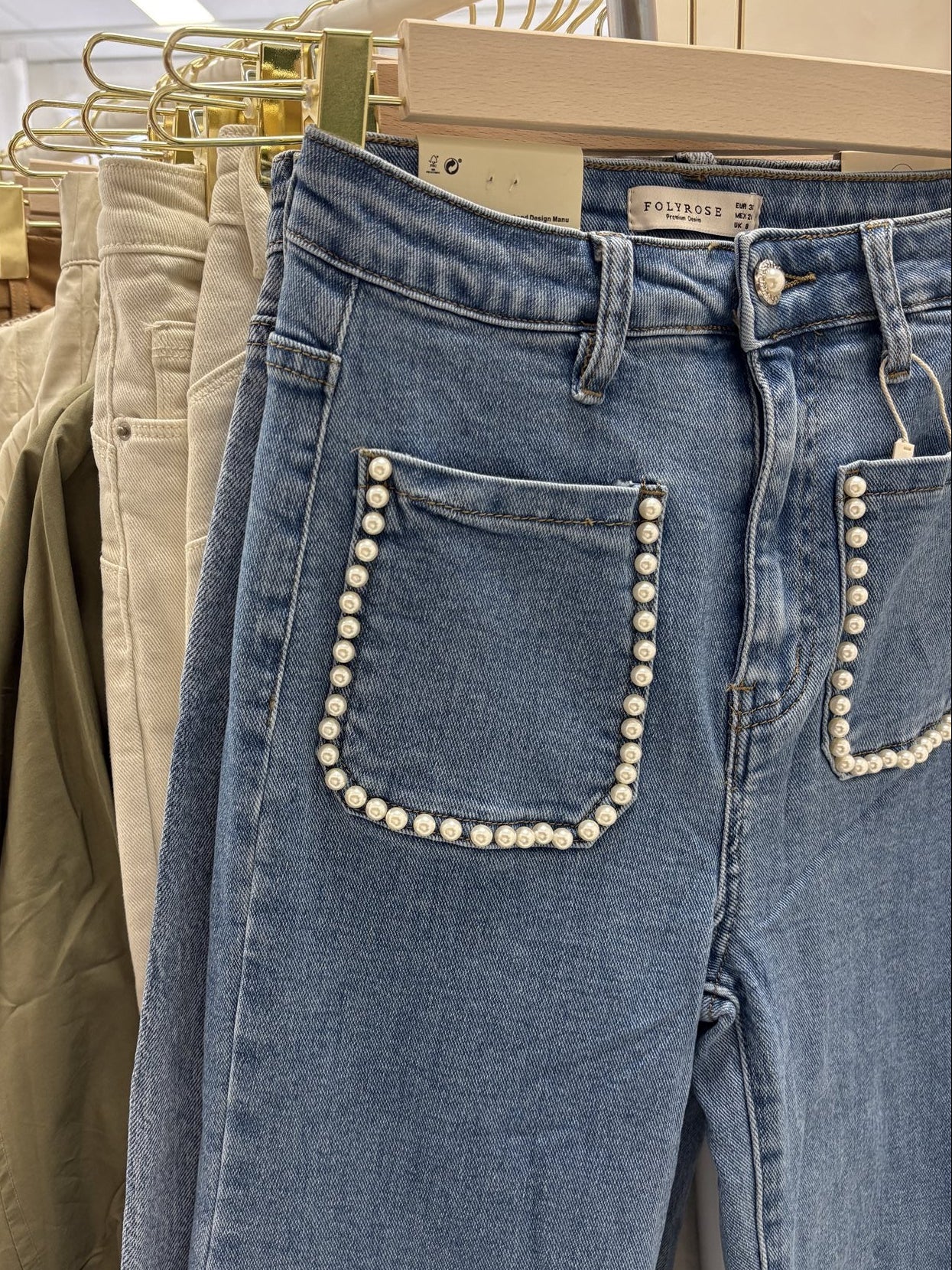 Jeans Anya Blauw