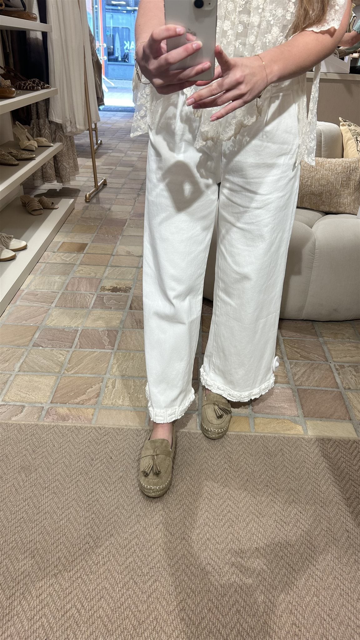 Jeans Charline Wit