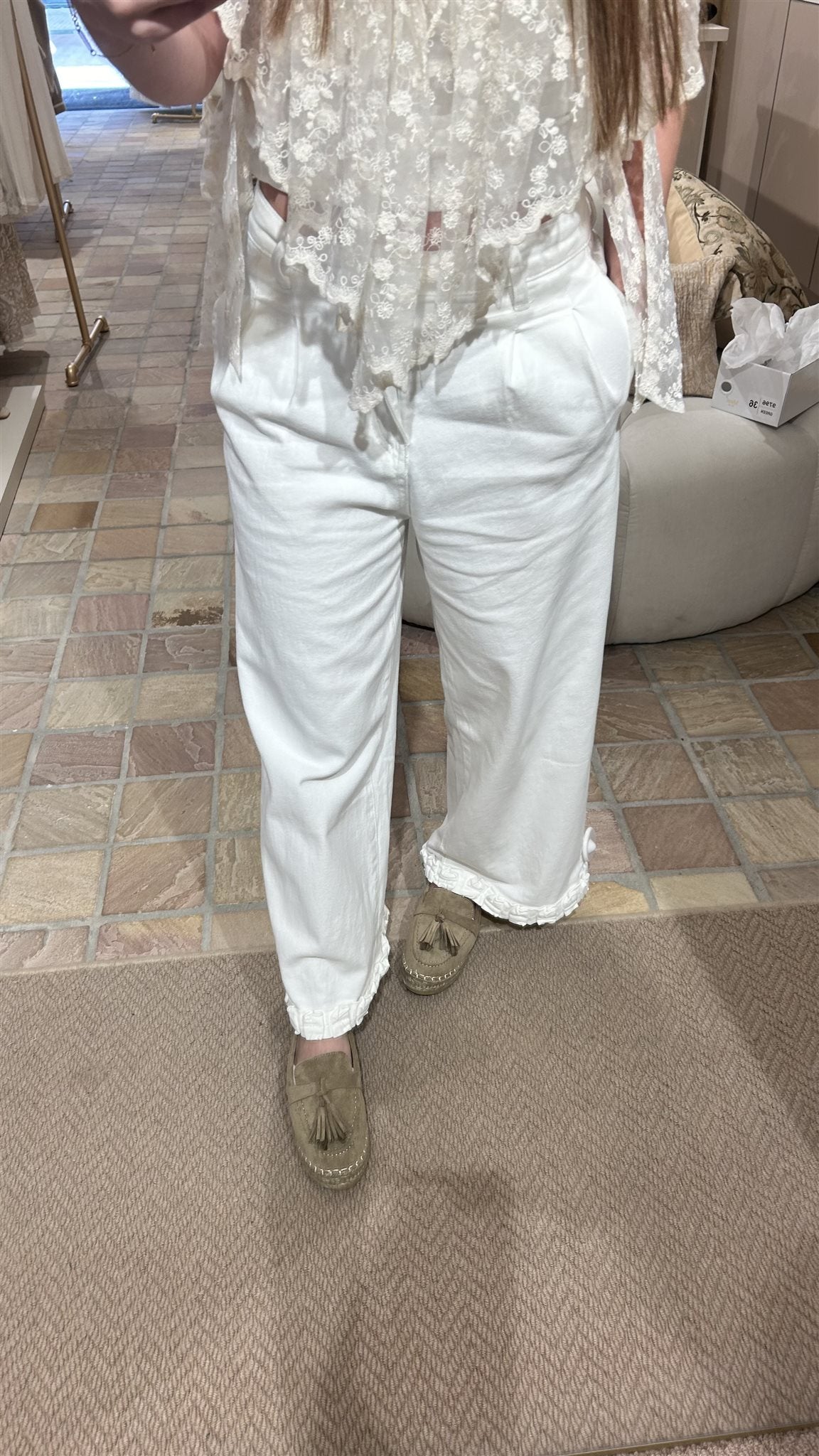 Jeans Charline Wit