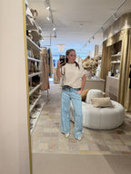 Jeans Straight Nima Blauw
