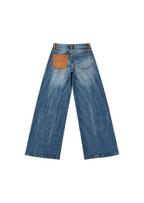 Jeans Straight Suede