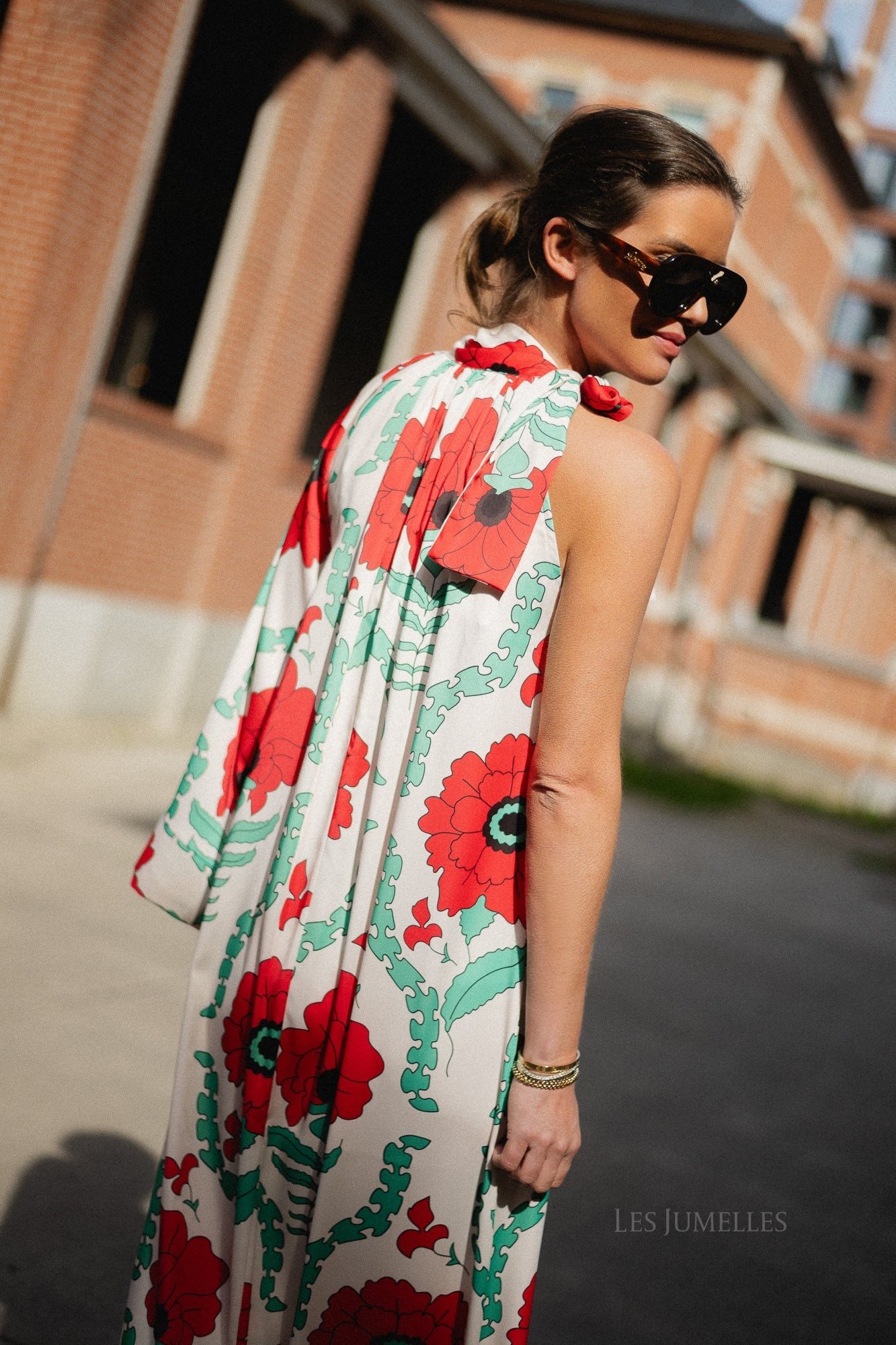 Jurk Adelina Bloem