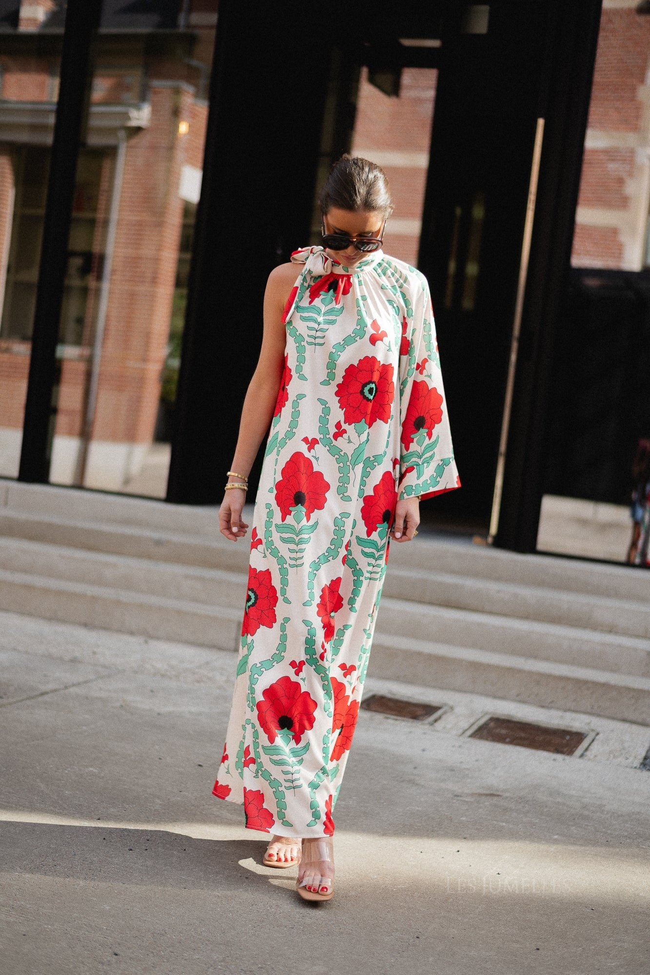 Jurk Adelina Bloem