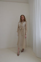 Jurk Amélie Beige