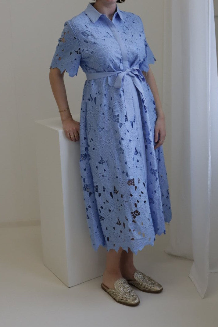 Jurk Anna Blauw