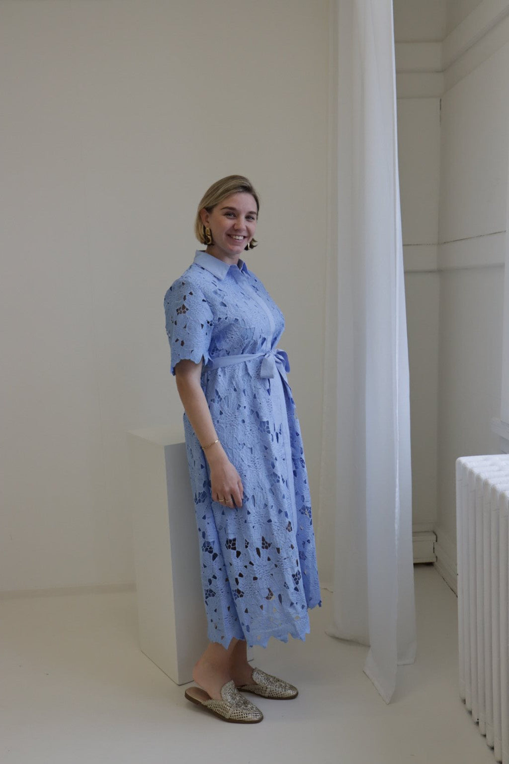 Jurk Anna Blauw