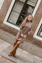 Jurk Anouk Bruin
