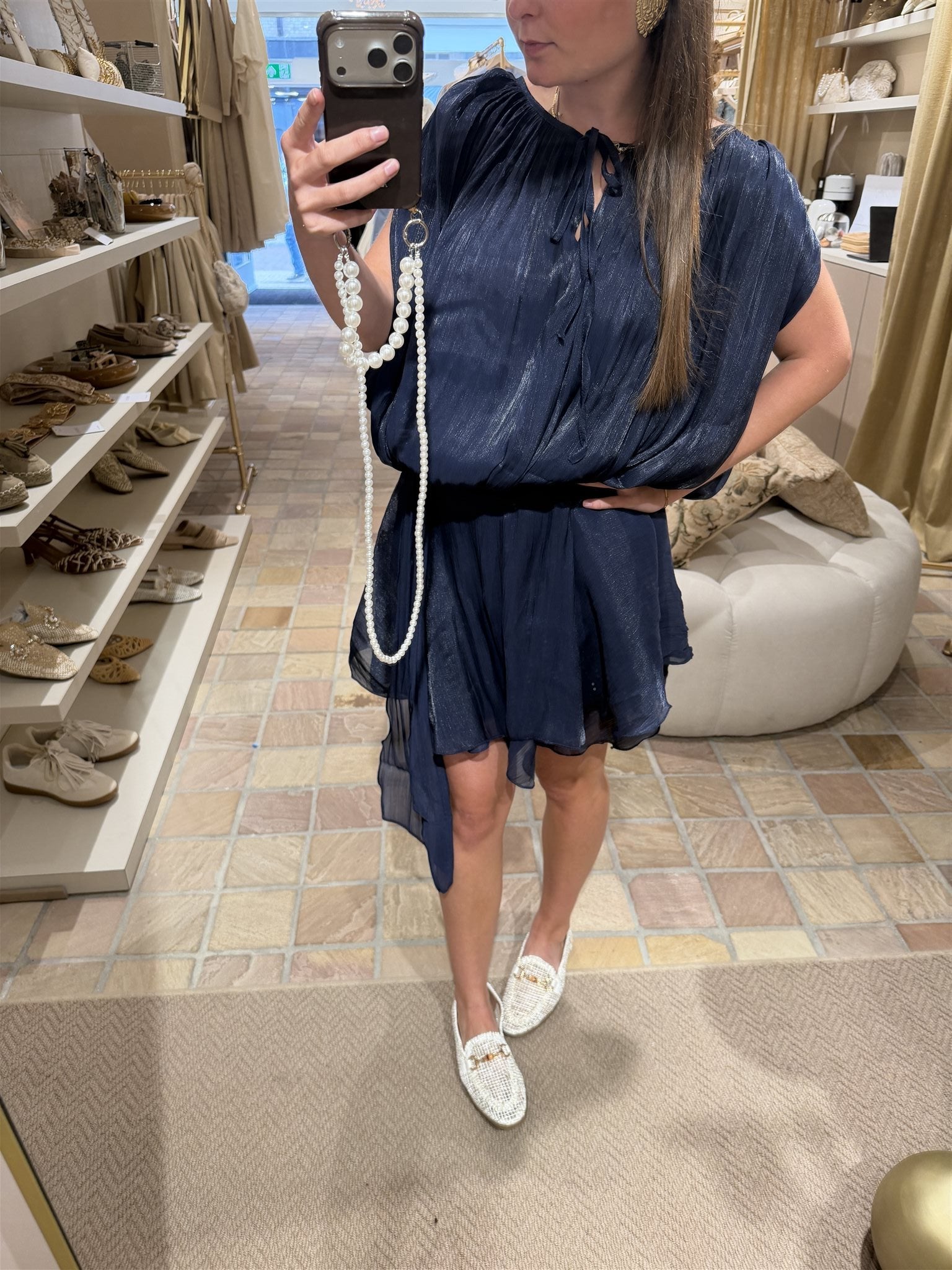 Jurk Araceli Blauw