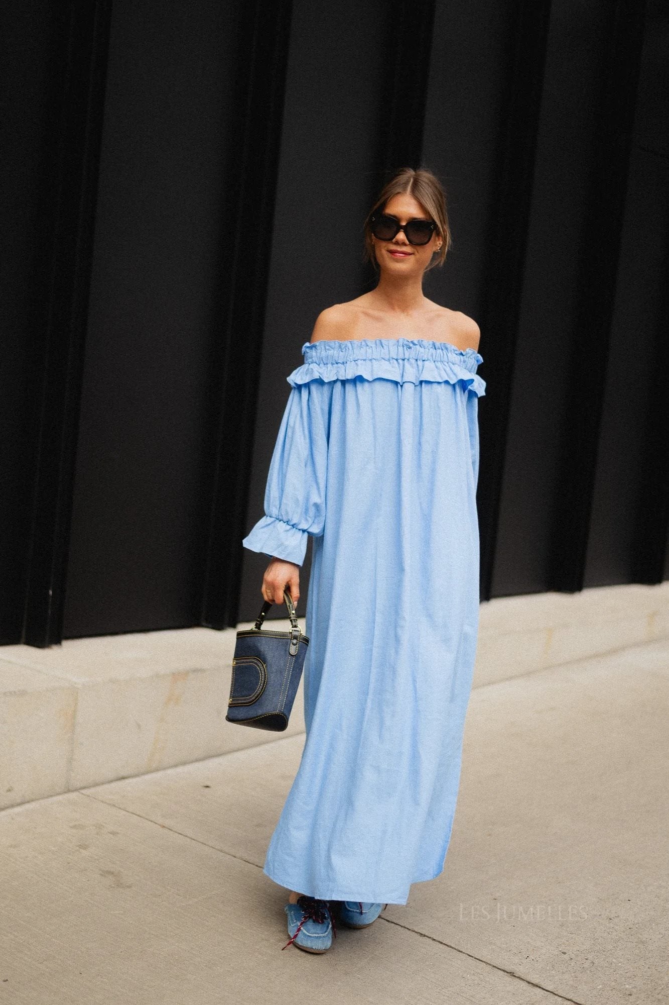Jurk Camilla Licht blauw
