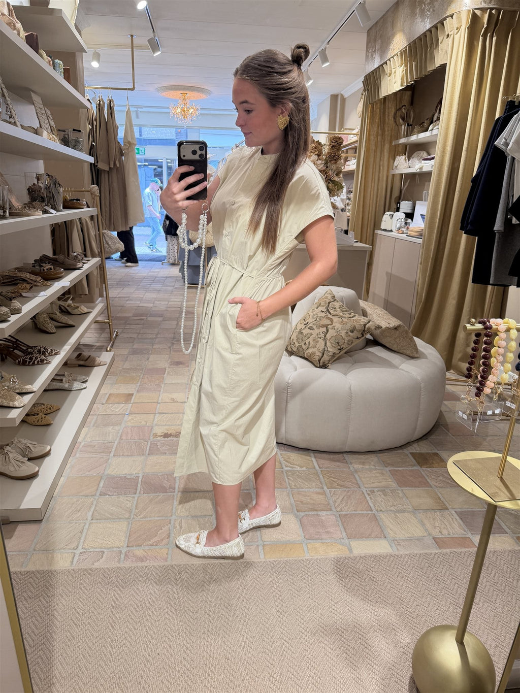 Jurk Fabiana Beige