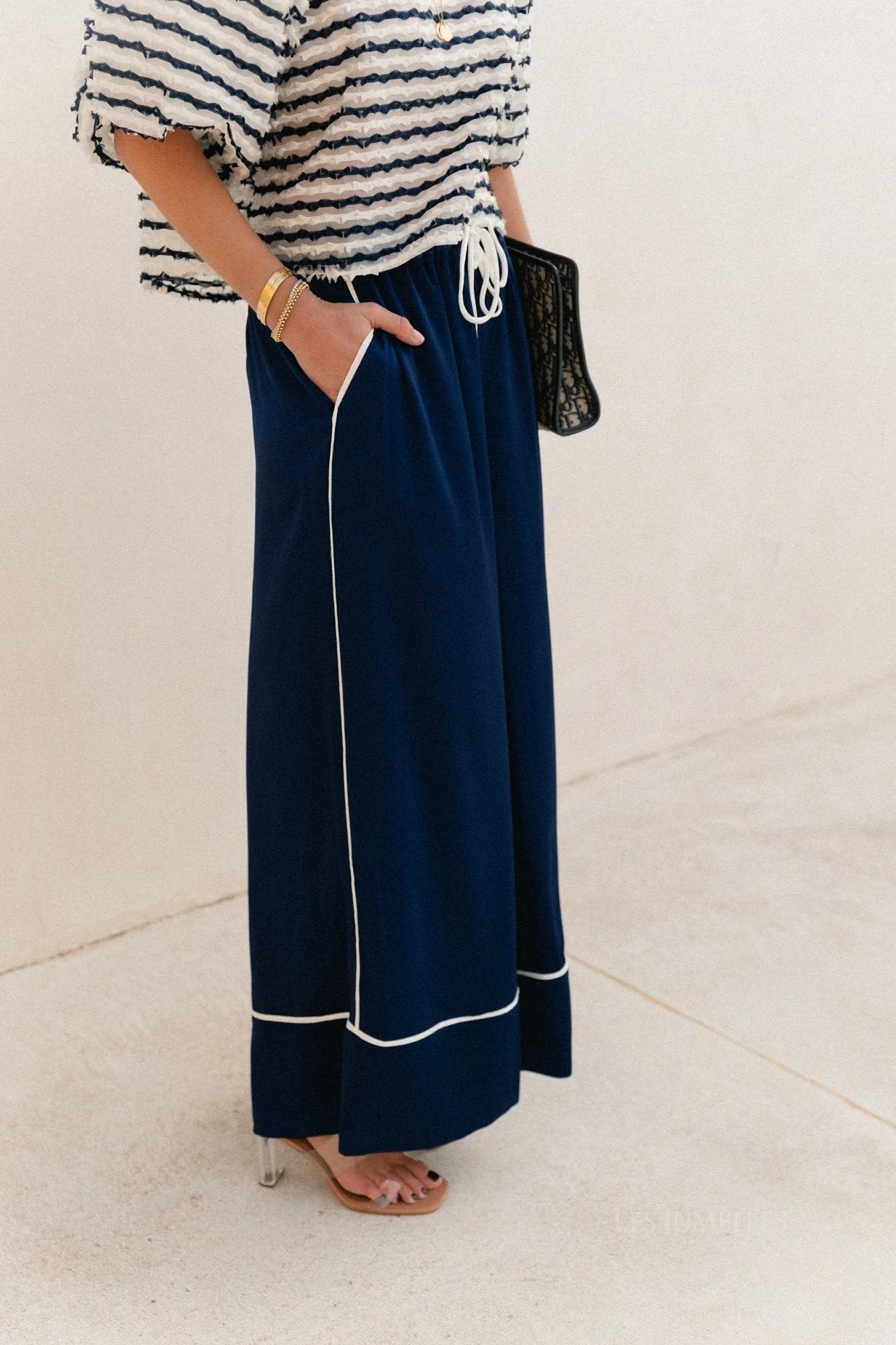 Broek Flavia Navy