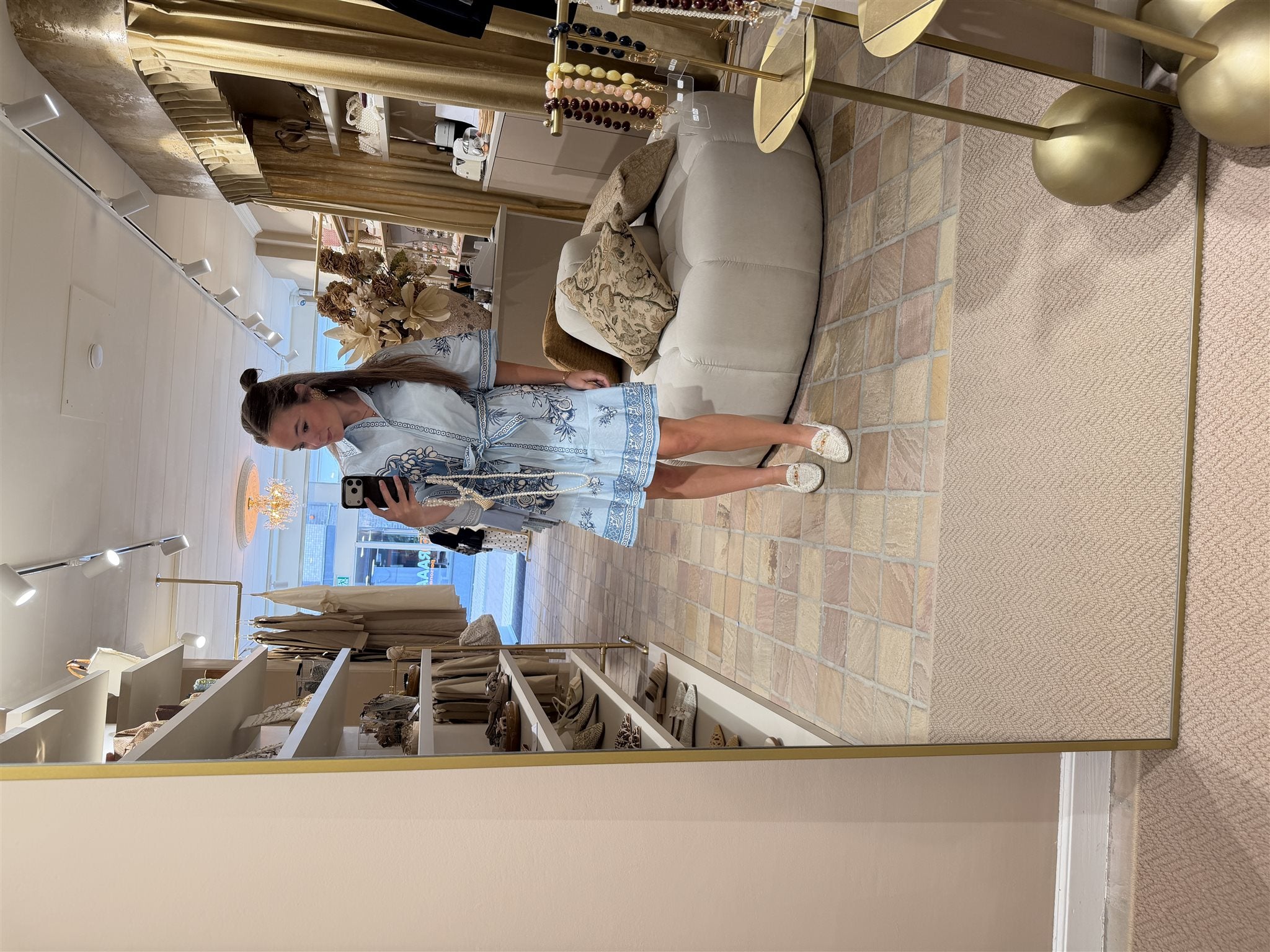 Jurk Isolina Blauw