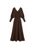 Jurk Louna Bruin