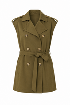 Jurk Rosalia Khaki