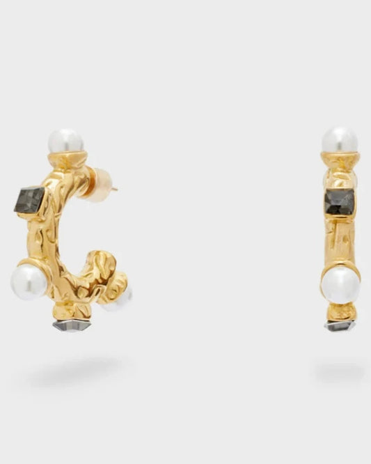 Oorbellen met steentjes