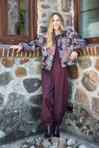 Pantalon Balloon Plum