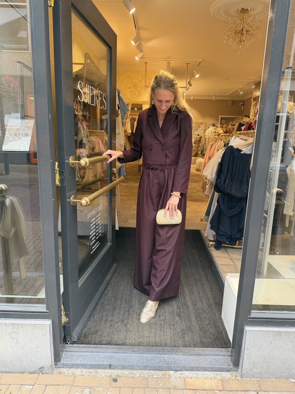 Pantalon Belle Burdeaux