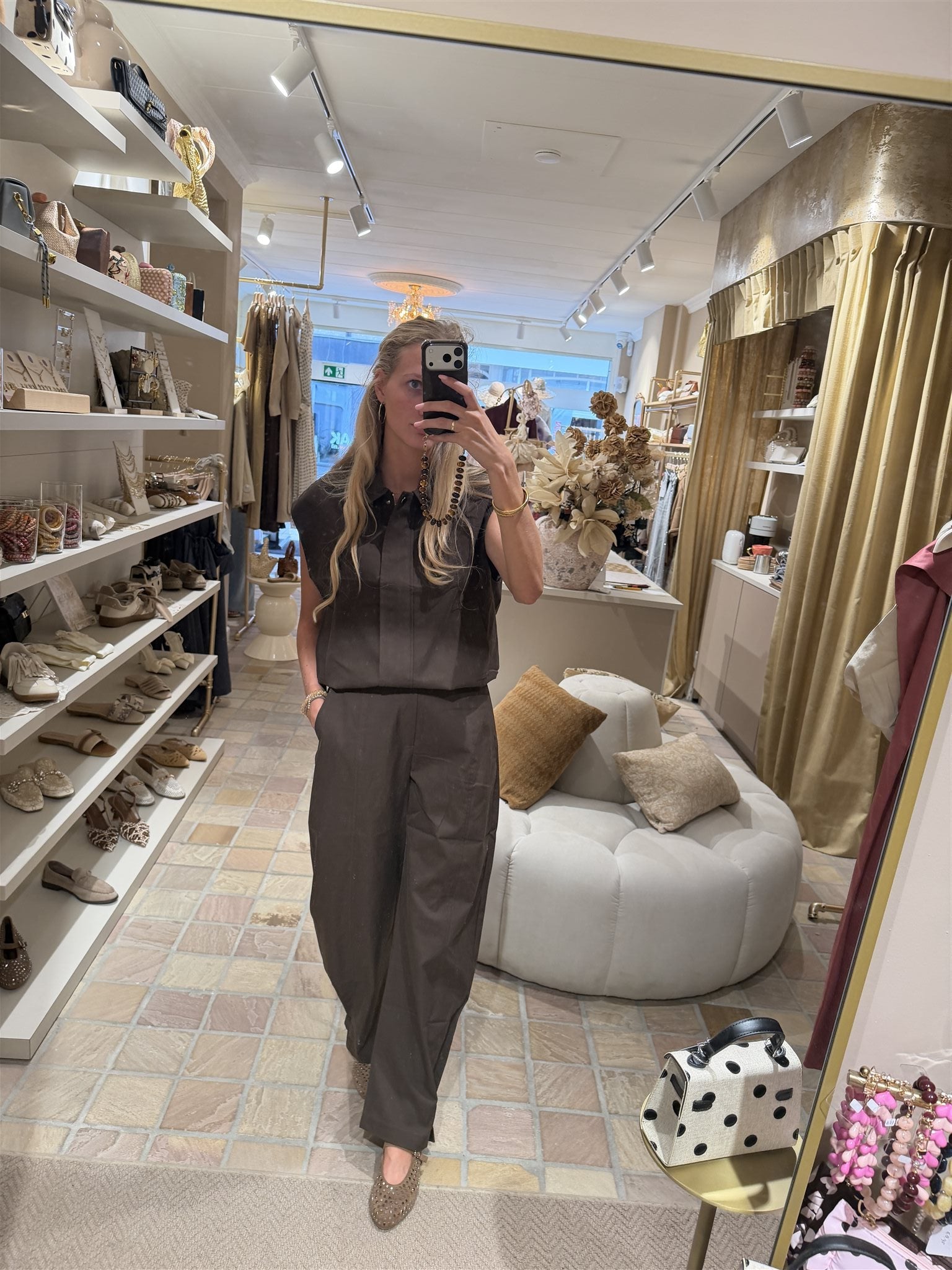 Pantalon Brigitte Bruin