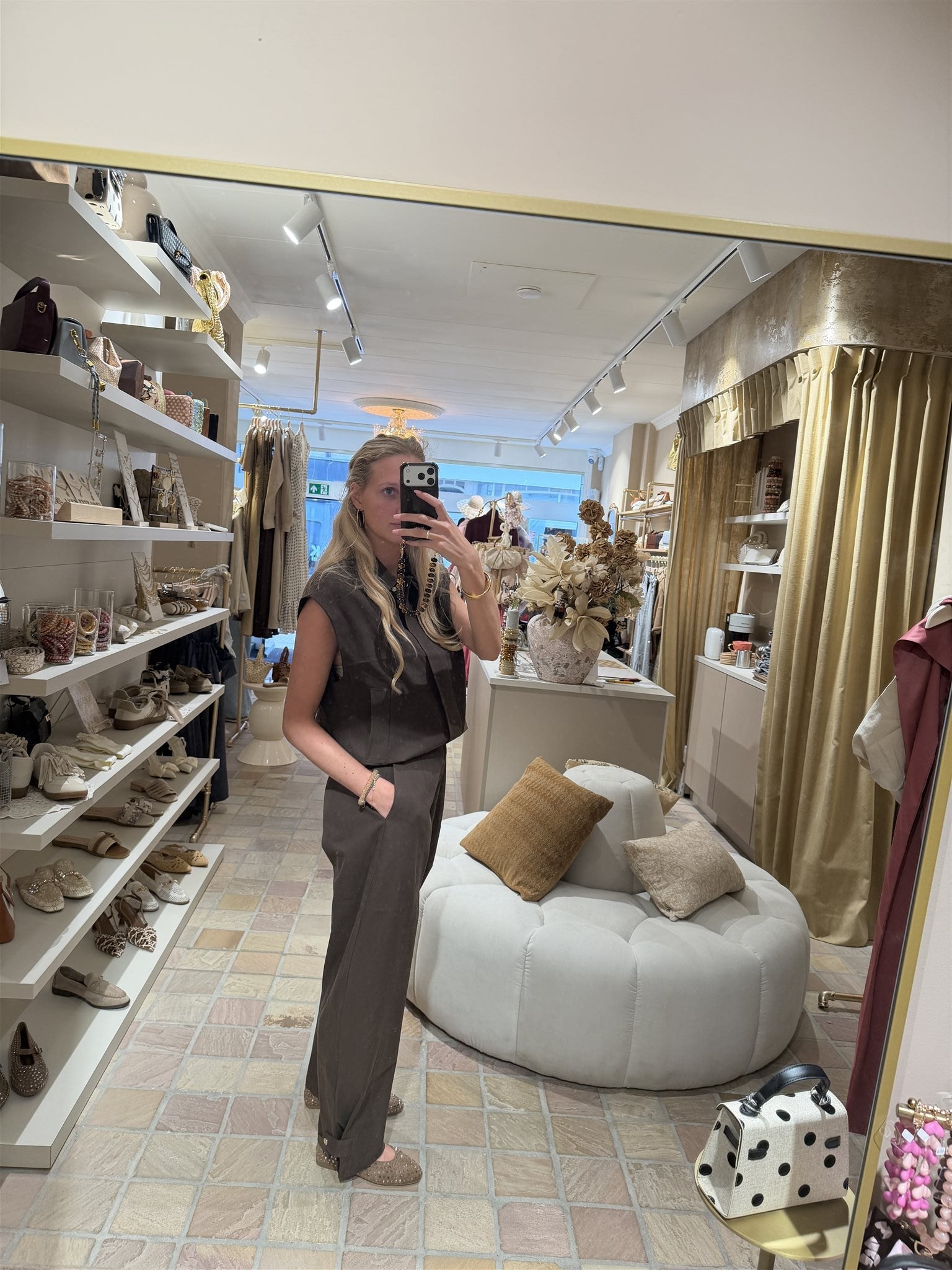 Pantalon Brigitte Bruin