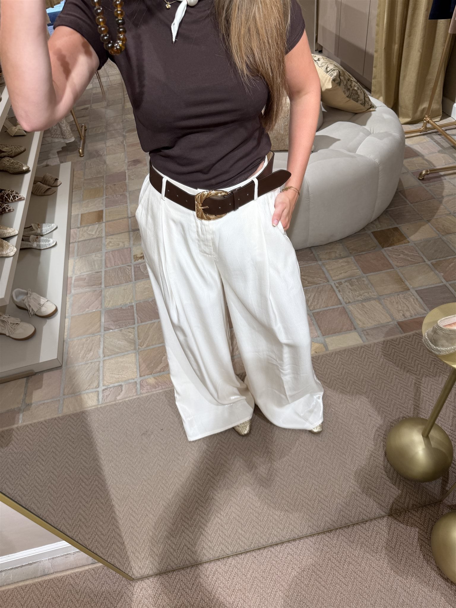 Pantalon Calista Beige