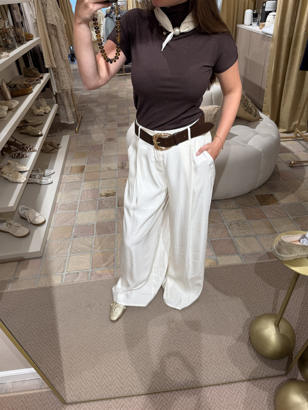 Pantalon Calista Beige
