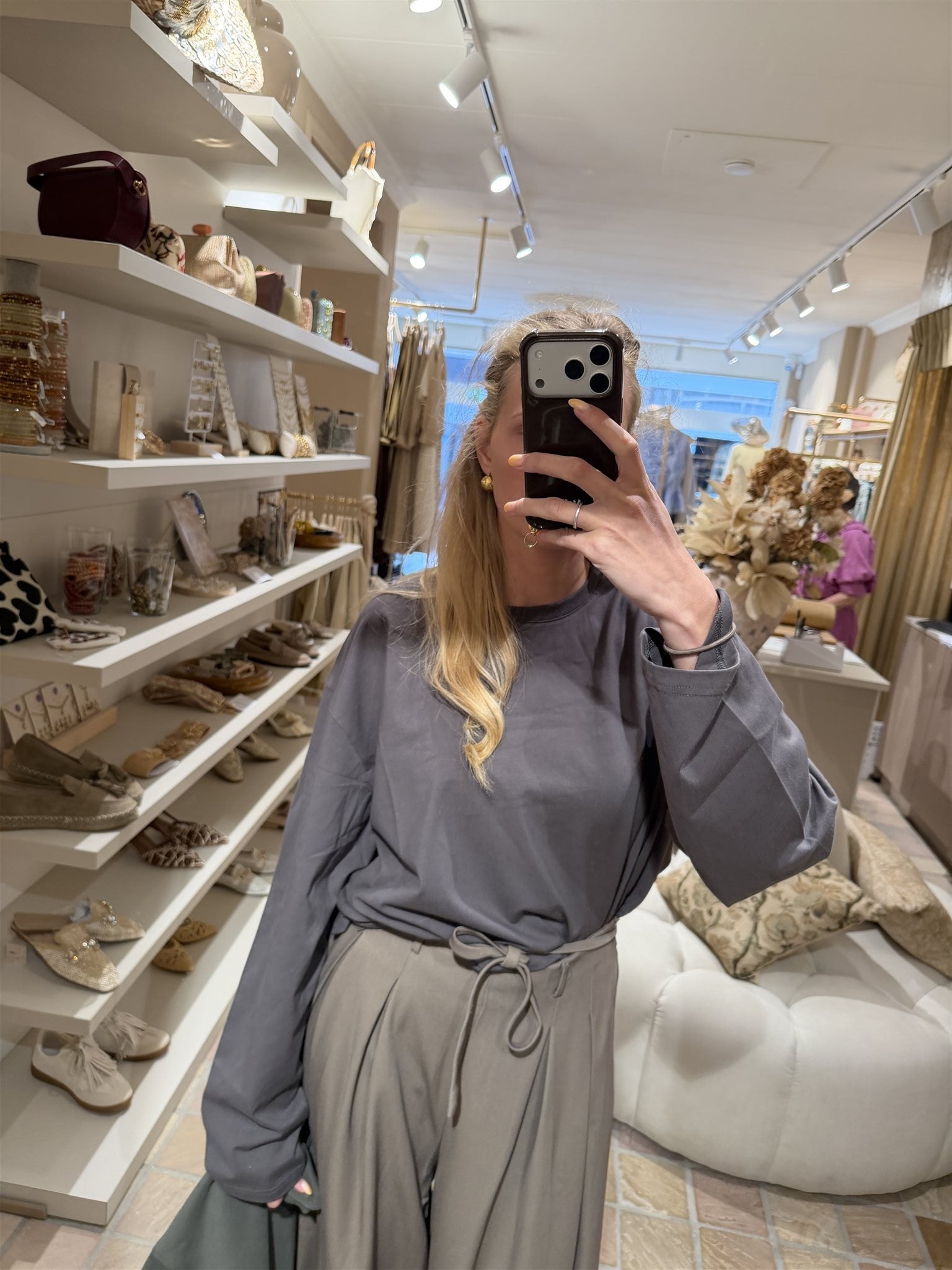 Pantalon Claudine Taupe