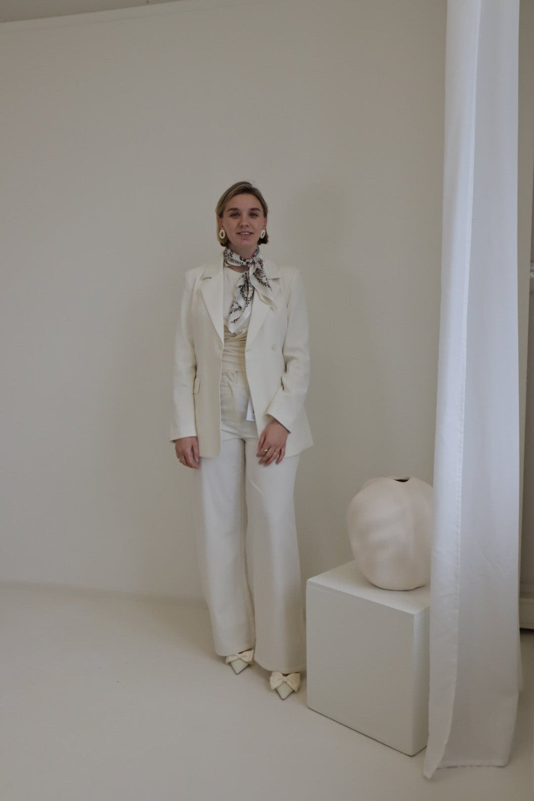 Pantalon Doriane Ecru