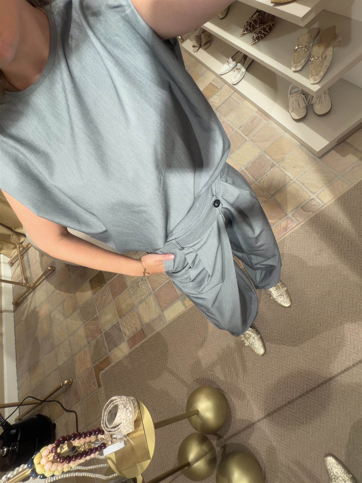 Pantalon Jacinte Grijs