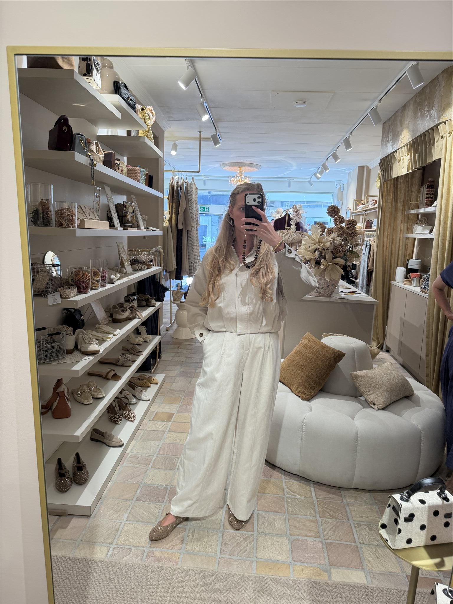 Pantalon Margaux Beige