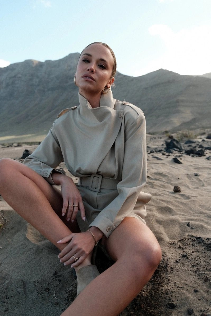 Playsuit Zia Beige