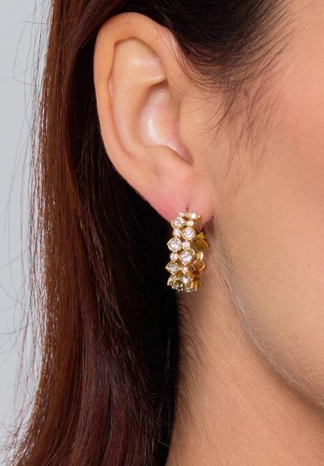 Oorbellen met strass