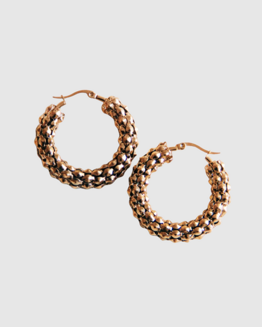 Oorbellen met balletjes