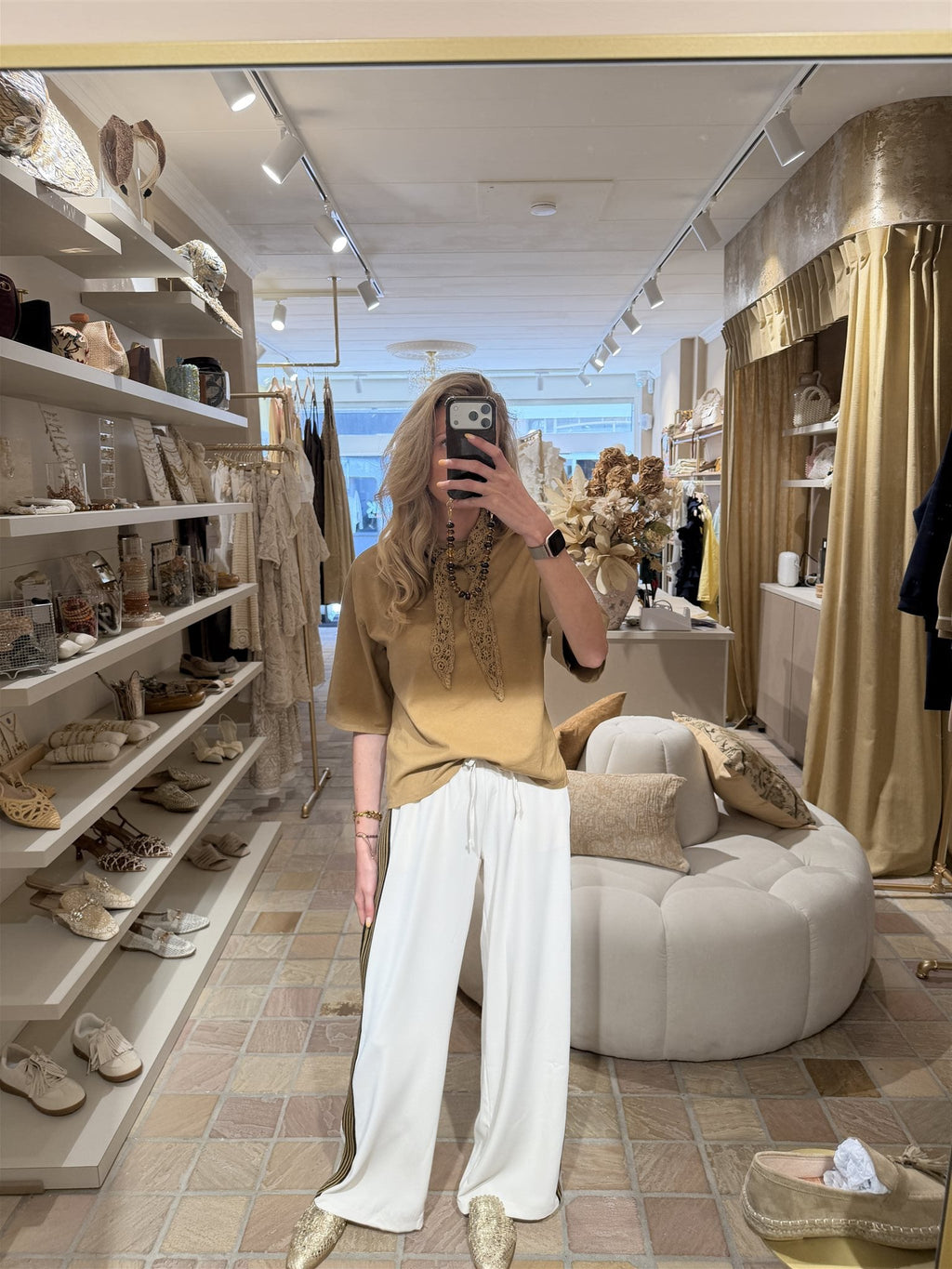 Shirt Wila Camel