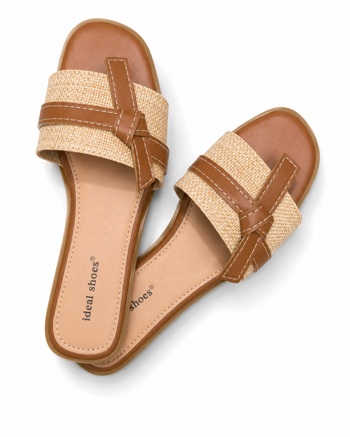 Slipper Tira Camel