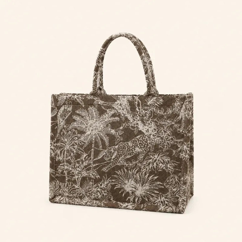 Tas Canvas Bruin