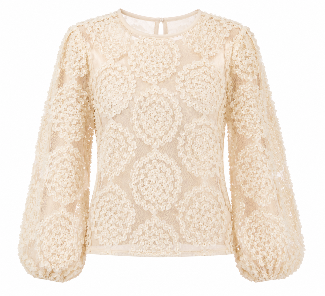 Top Camelia Ecru