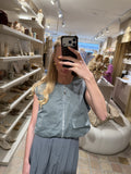 Top Emilina Grijs