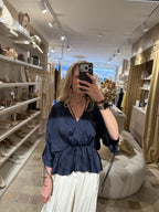 Top Jacinta Donkerblauw